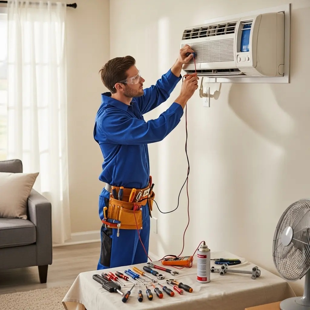 Akyazı Dominox Dominox klima gaz dolumu ve bakım – Enerji verimliliği artırıldı. - Teknik servis örneği